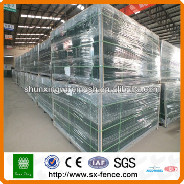 PVC/PE welded wire mesh fence panel